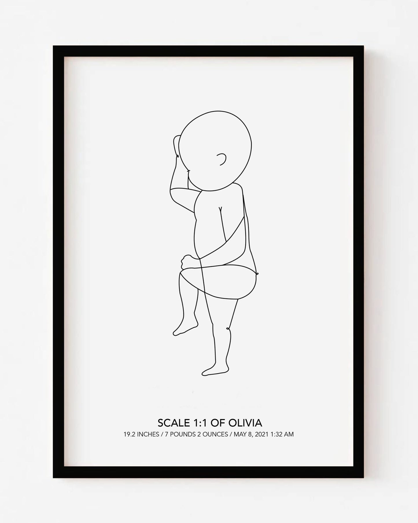 Customized Ratio 1:1 Line Art