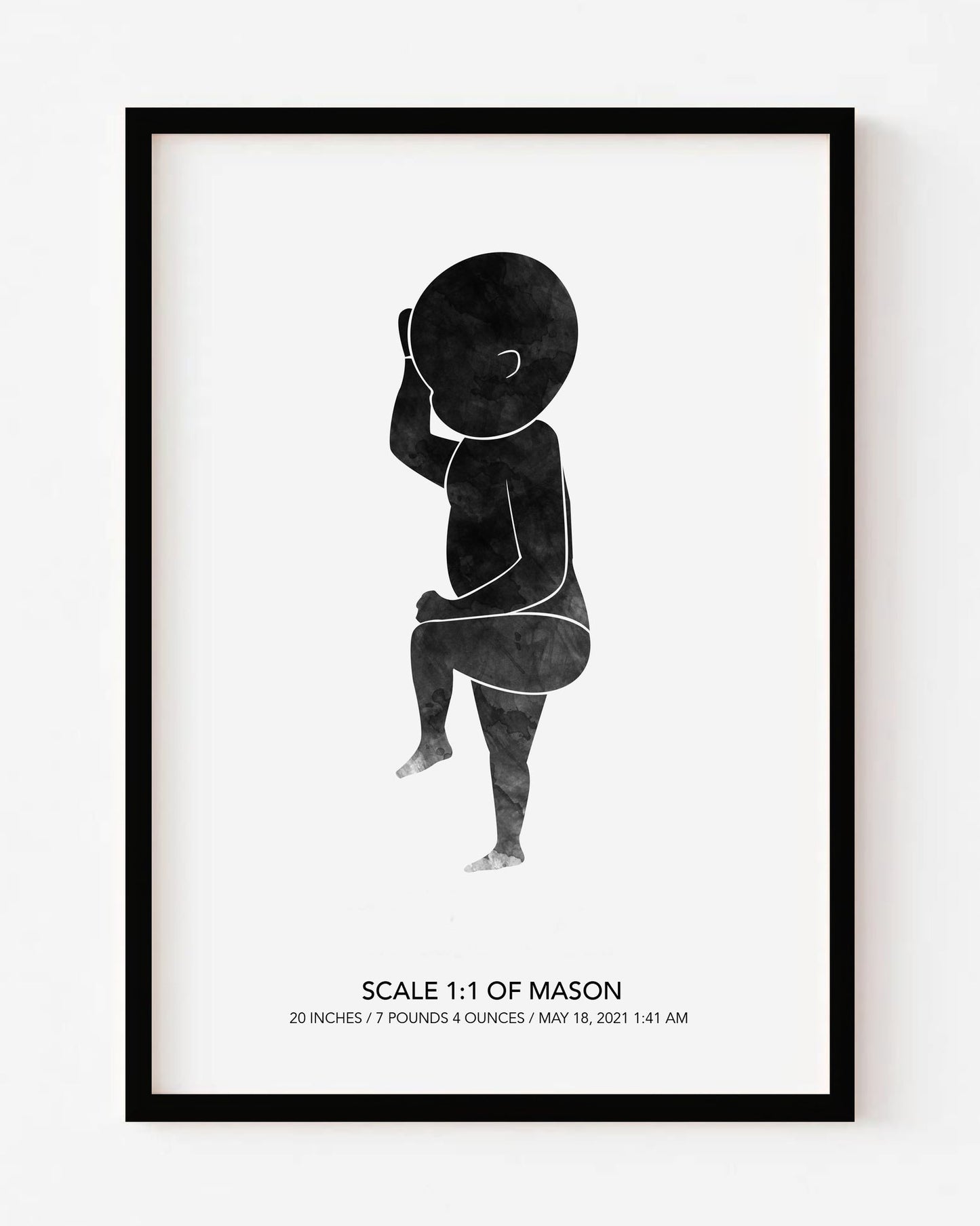 Customized Birth Portrait