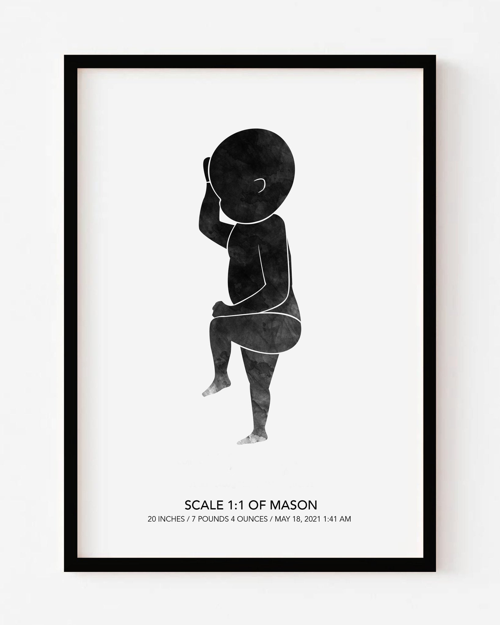 Customized Birth Portrait