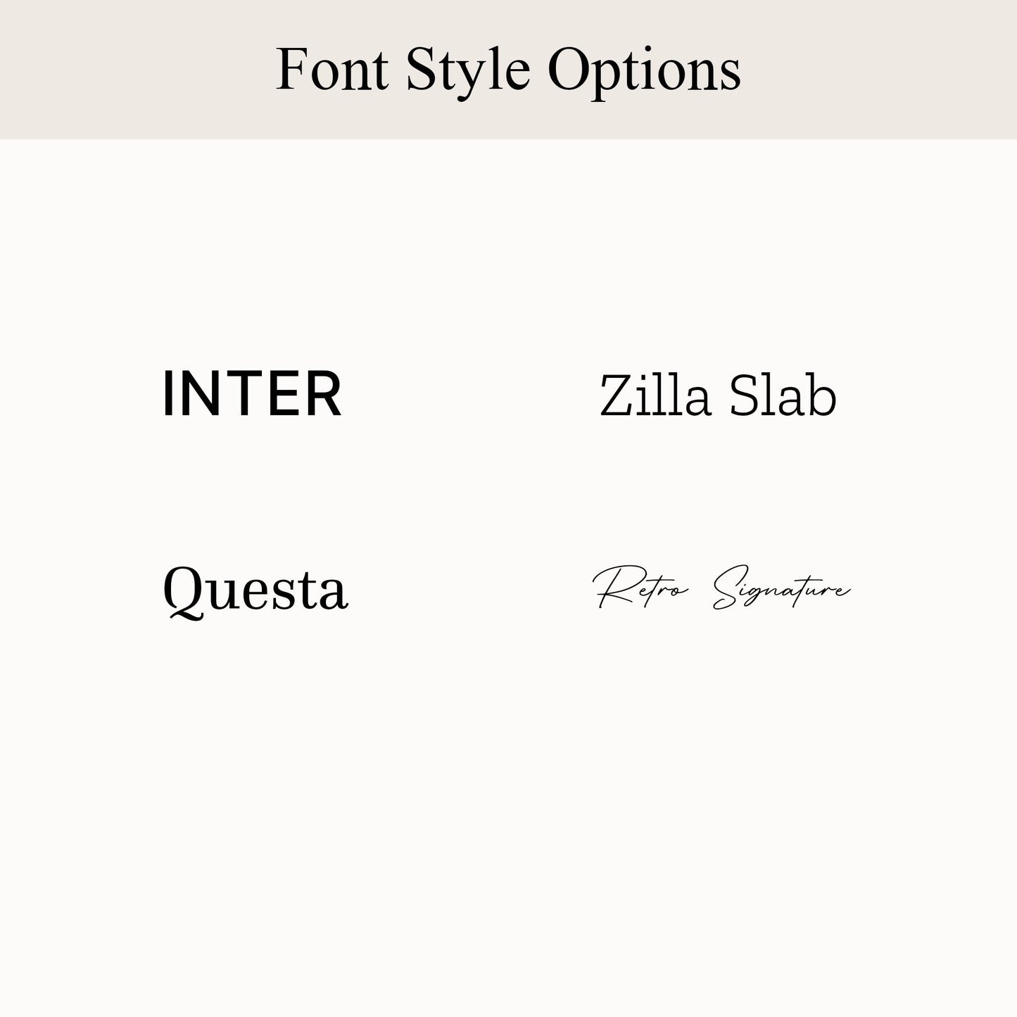 Family Line Art Portrait