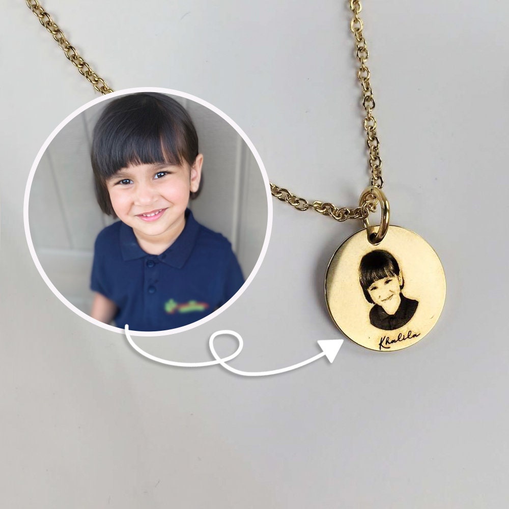 Custom Portrait Necklace