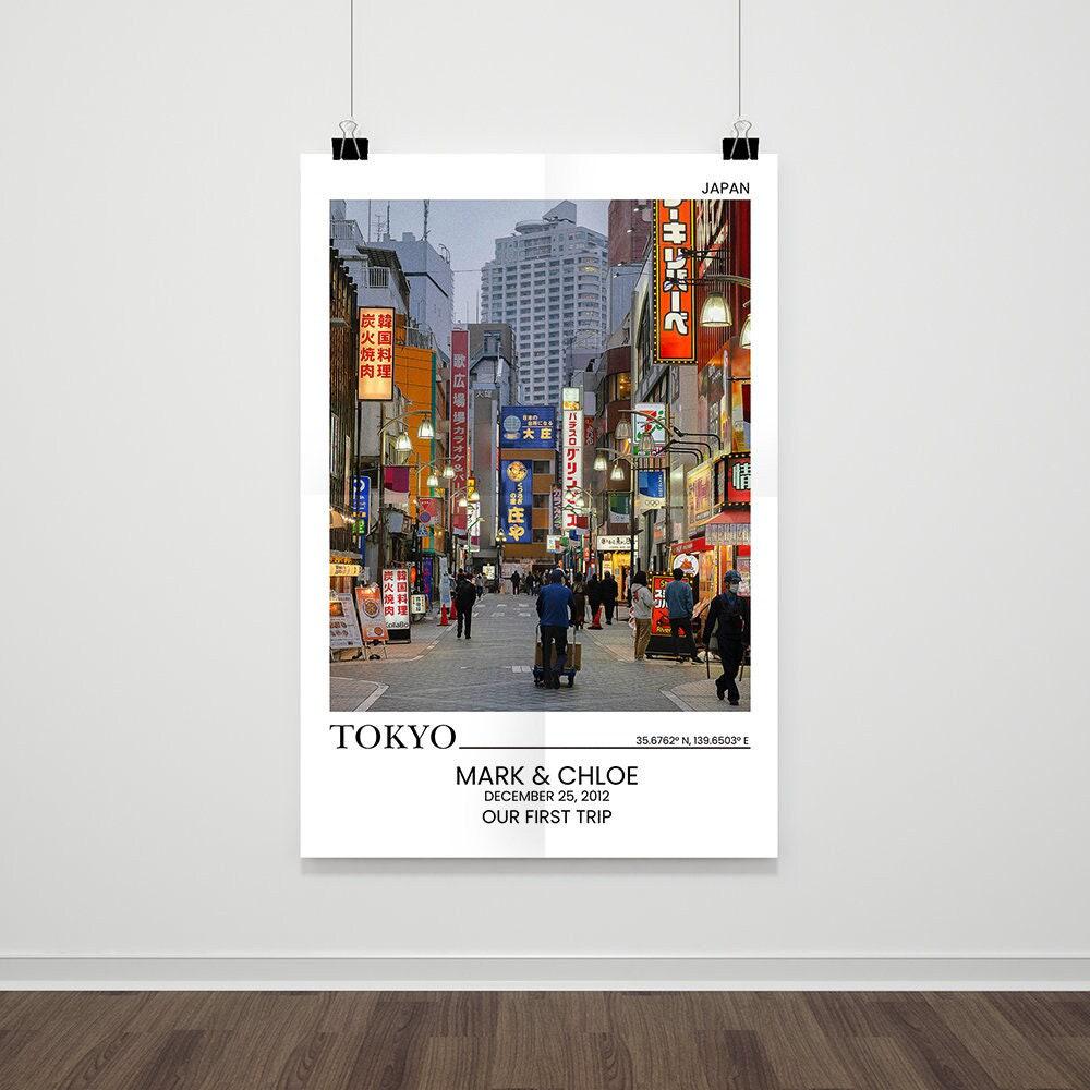 Custom Couple Poster - Personalized Wedding Art & Anniversary Gift Print