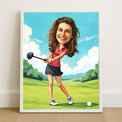 Custom Golf Drawing