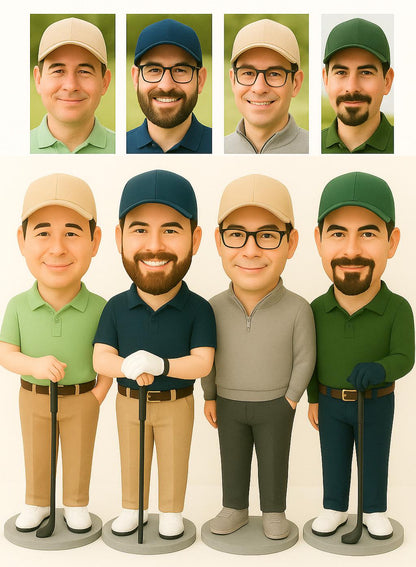 Custom Golf Bobblehead Figure