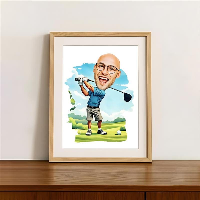Golf Caricatures – portraitsbyus