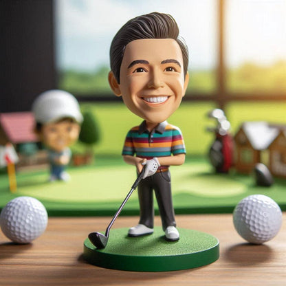 Custom Golf Bobblehead Figure