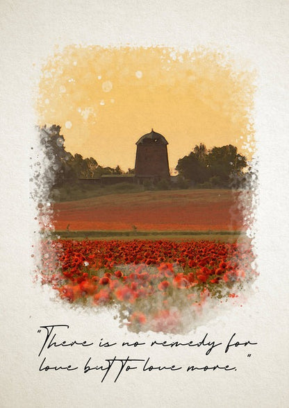 Special Location Watercolor Portrait