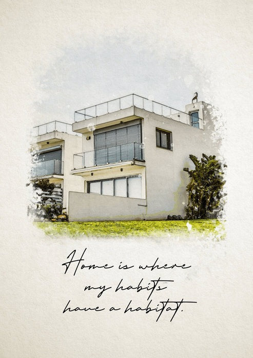 Home Watercolor Portrait