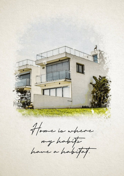 Home Watercolor Portrait