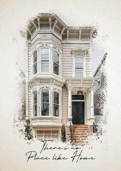 Home Watercolor Portrait