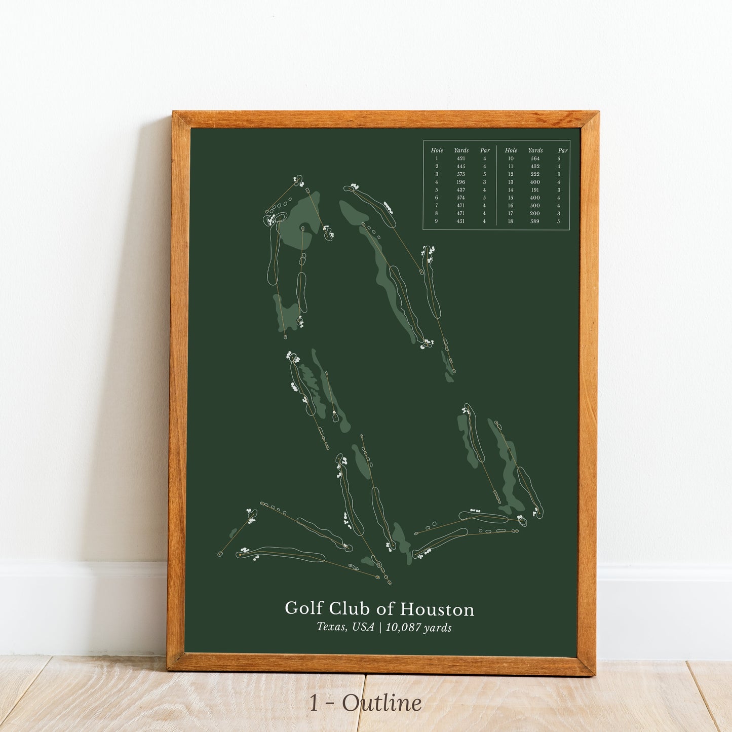 Custom Golf Course Map, Personalized Golf Course Poster, Custom Golf Course Canvas Print, Digital Art Golf Course Map, Custom Poster Gifts