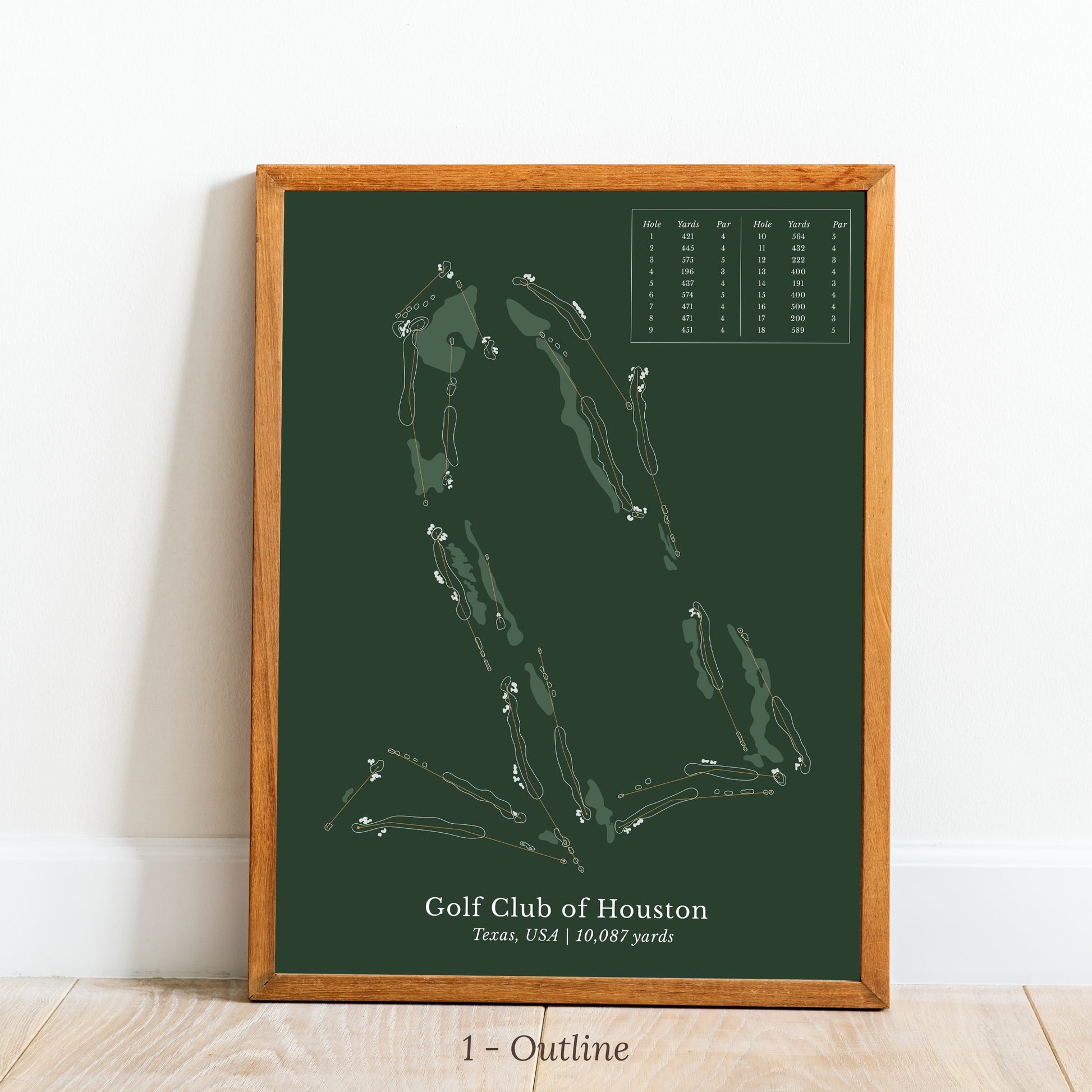 Custom Golf Course Map, Personalized Golf Course Poster, Custom Golf Course Canvas Print, Digital Art Golf Course Map, Custom Poster Gifts
