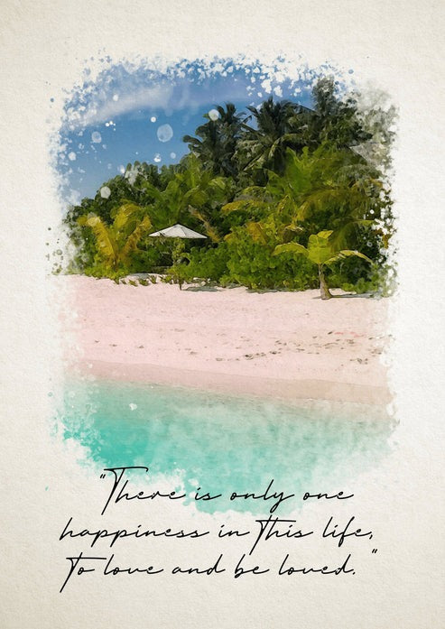 Venue Watercolor Portrait