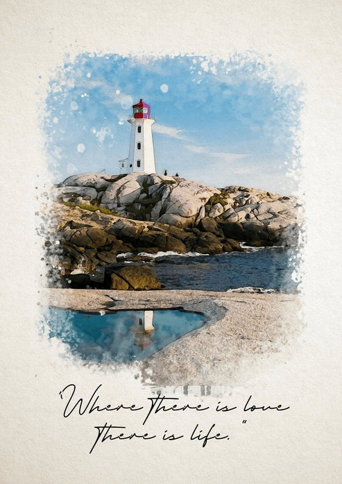 Venue Watercolor Portrait