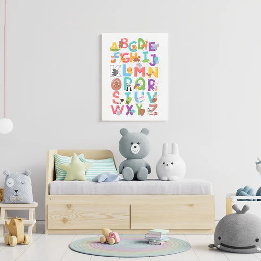 Alphabet Animals Poster