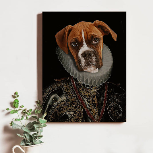 Custom Monarchy Pet Portrait