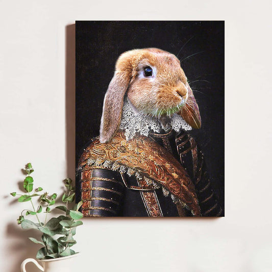 Royalty Bunny Pet Portrait