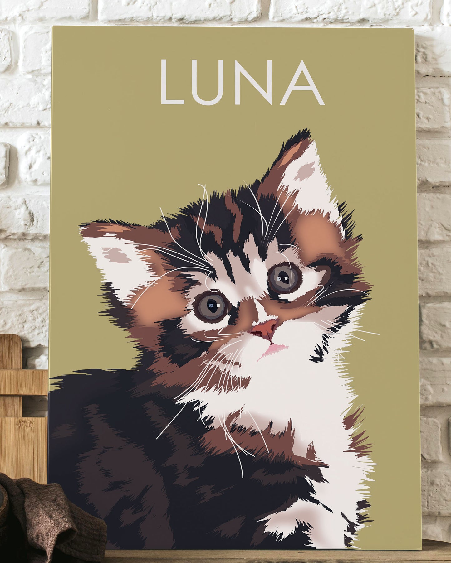 Minimalist Pet Portrait Gifts