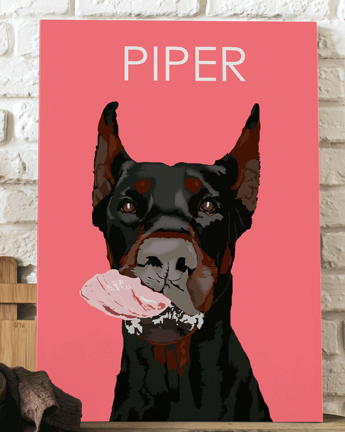 Customized Pet Portrait (Minimalist)