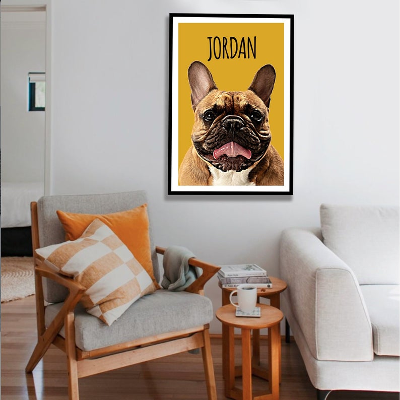 Cute Custom Pet Portrait