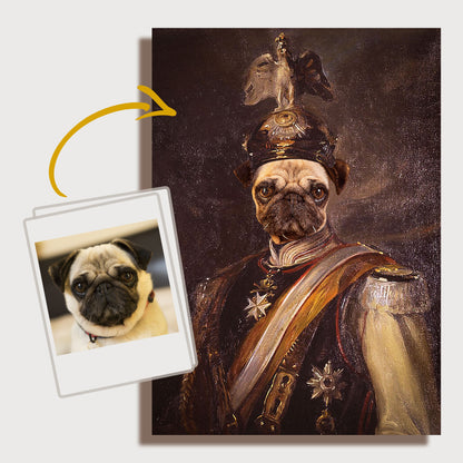 Personalized Funny Pet Portrait From Photo