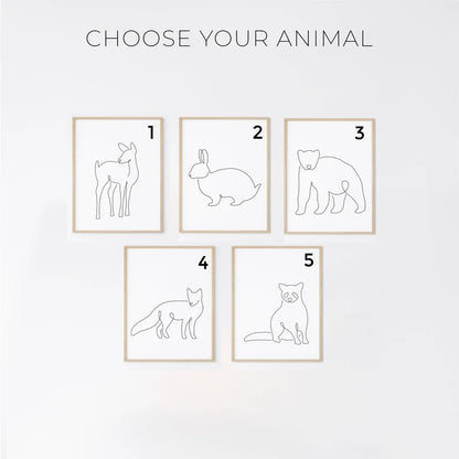 Woodland Nursery Prints