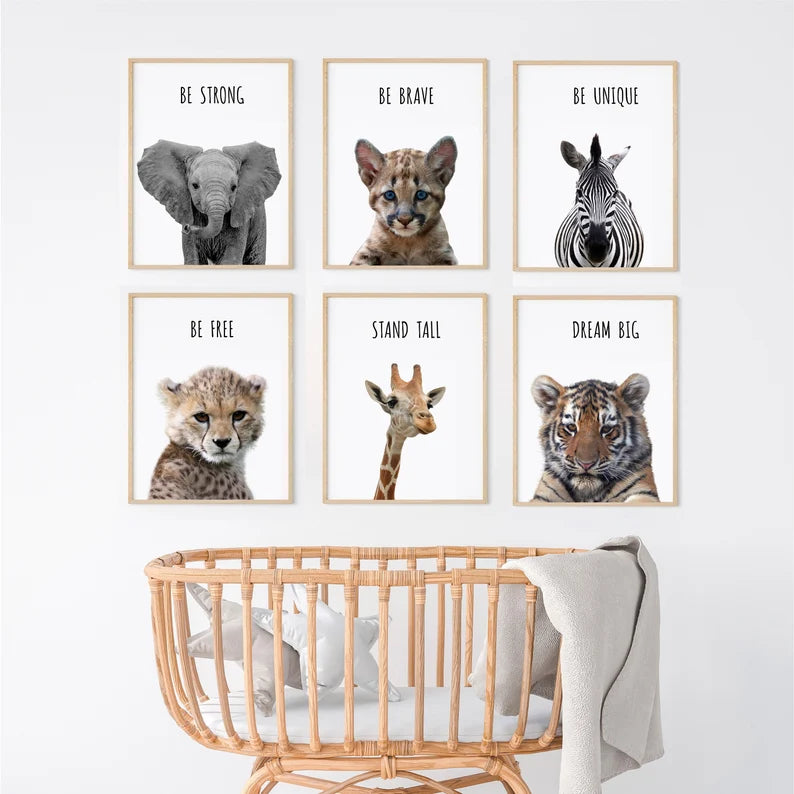 Woodland Baby Animal Prints