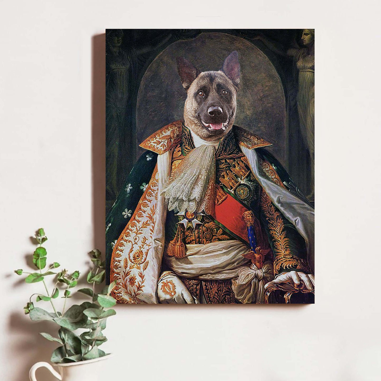 Funny Royalty Pet Portrait