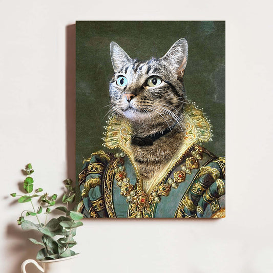 Cute Regal Pet Portrait