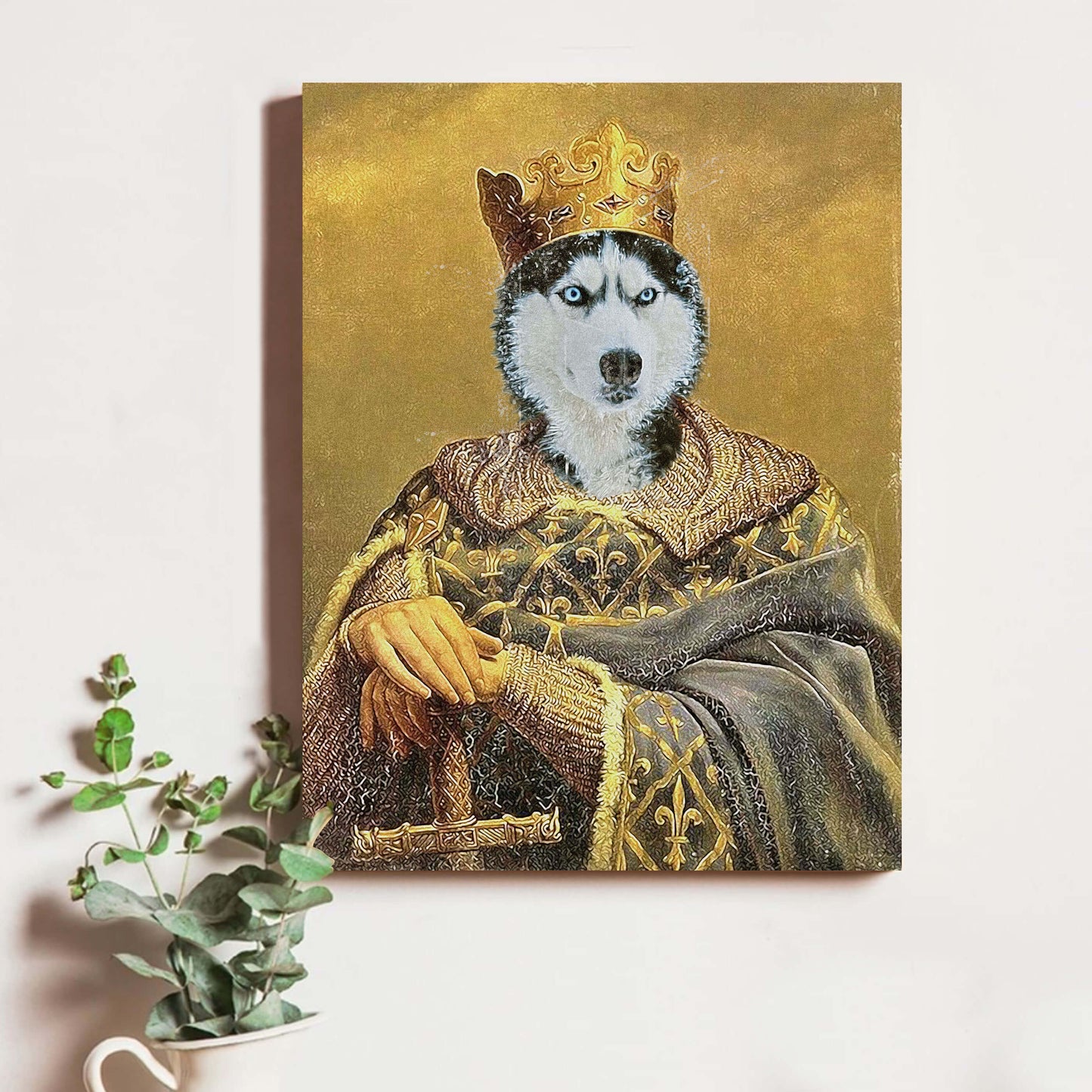 Dog King Pet Portrait