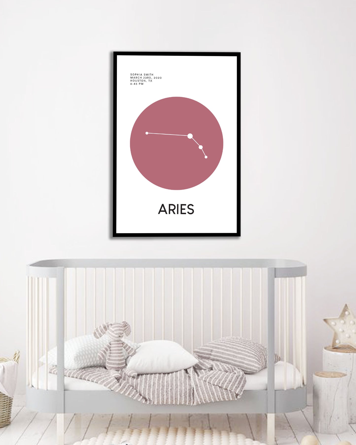 Custom Zodiac Sign Poster