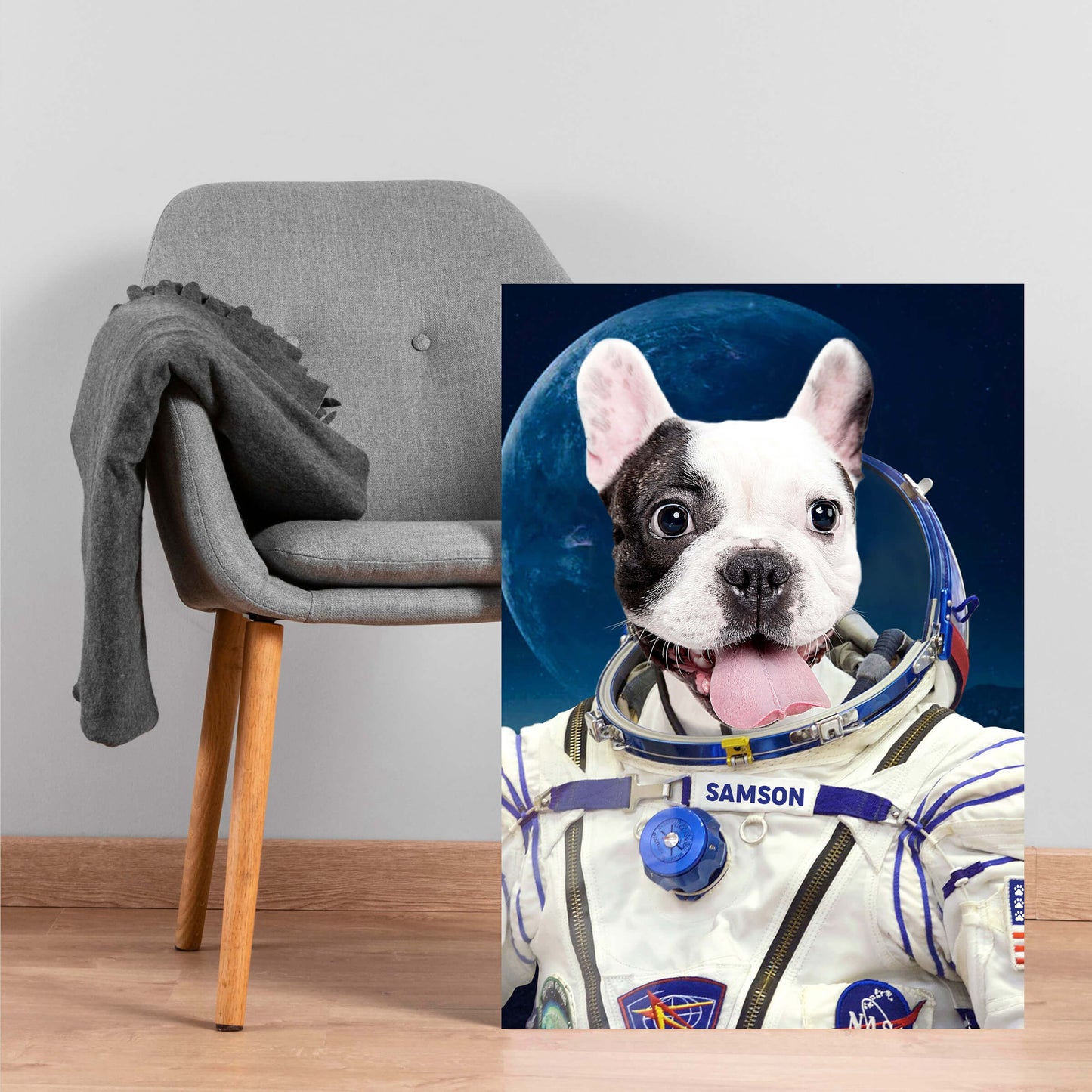 Astronaut Pet Portrait