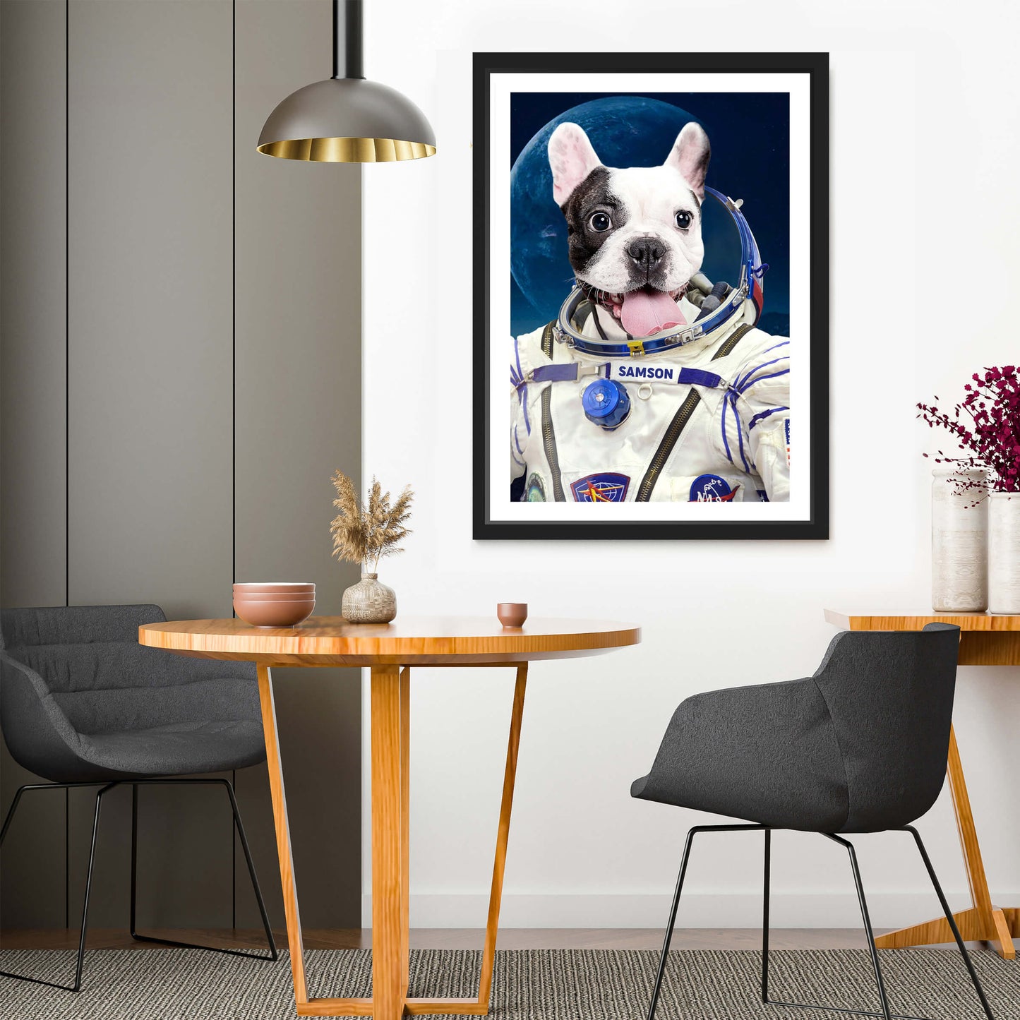 Astronaut Pet Portrait