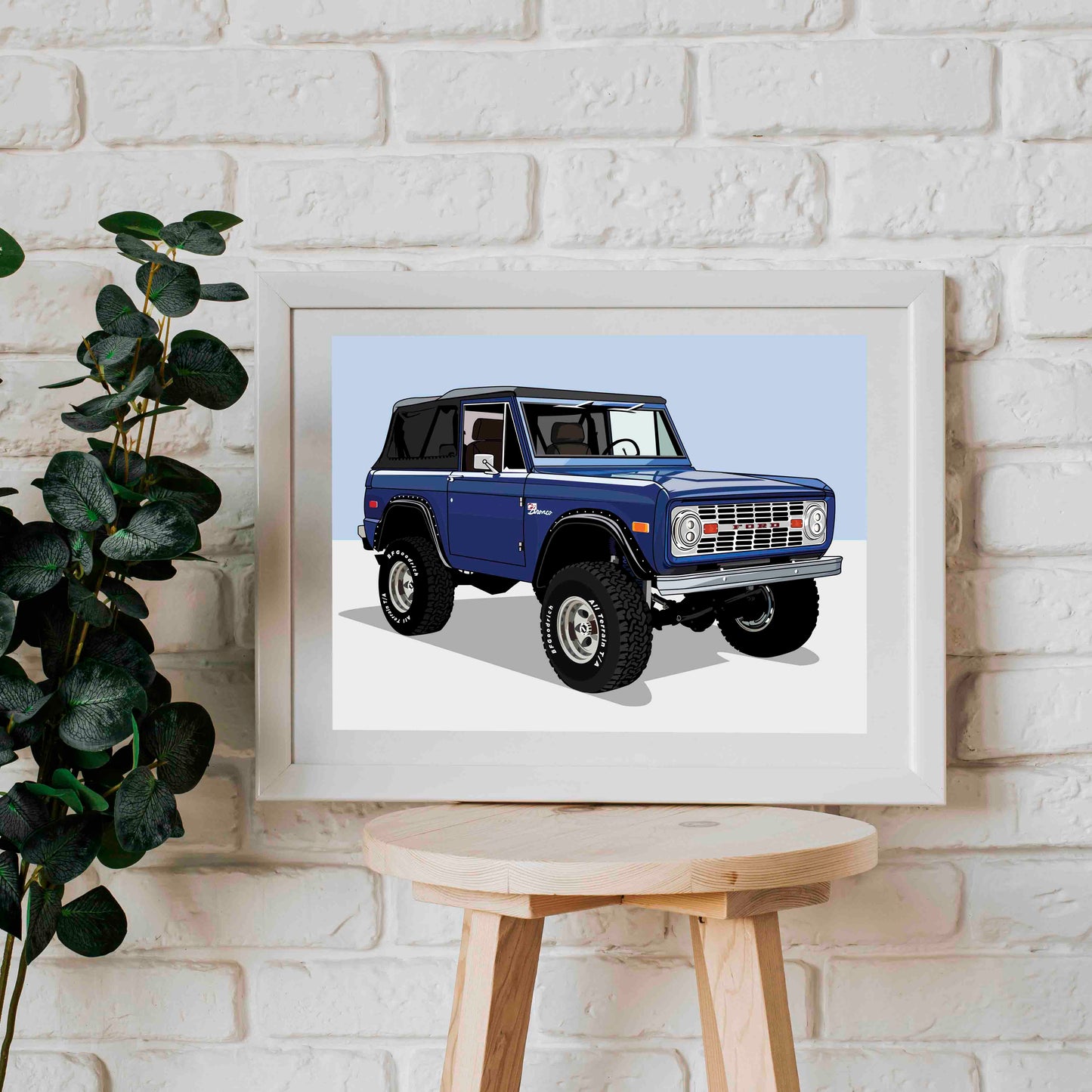 Bronco Car Illustration