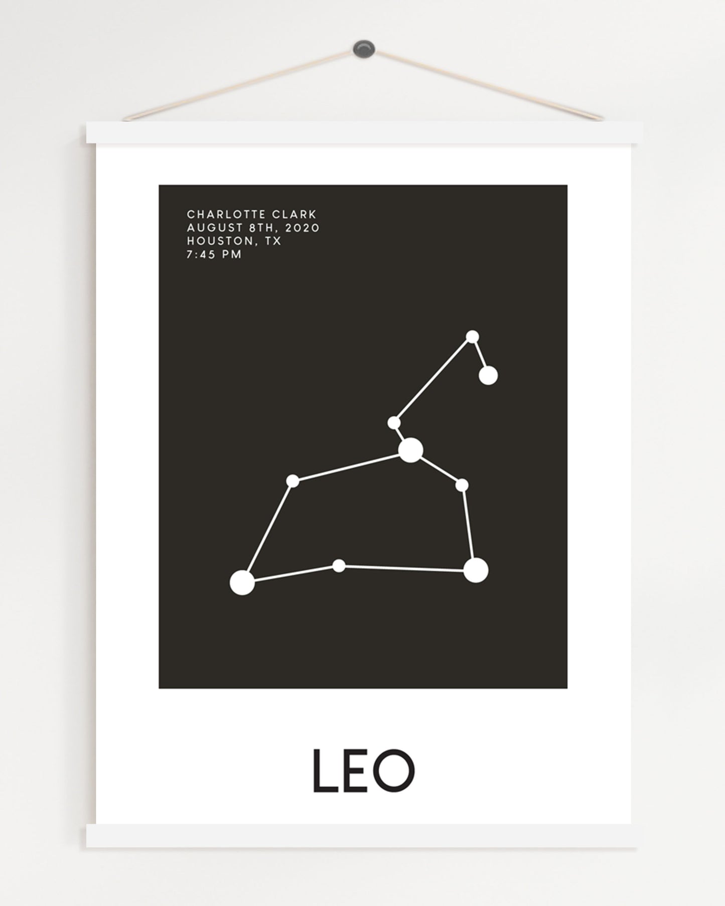 Custom Zodiac Sign Poster