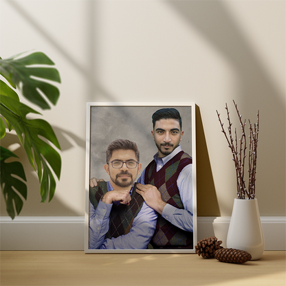 Personalized Funny Brothers Poster