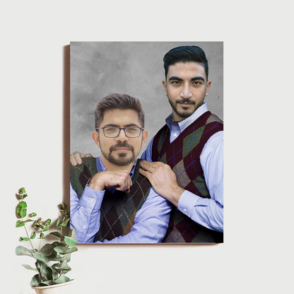 Personalized Funny Brothers Poster