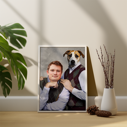 Step Brothers Parody Pet Portrait
