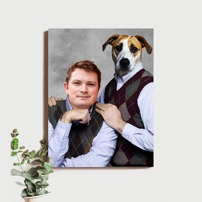 Step Brothers Parody Pet Portrait