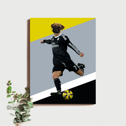 Pele Pet Athlete Poster