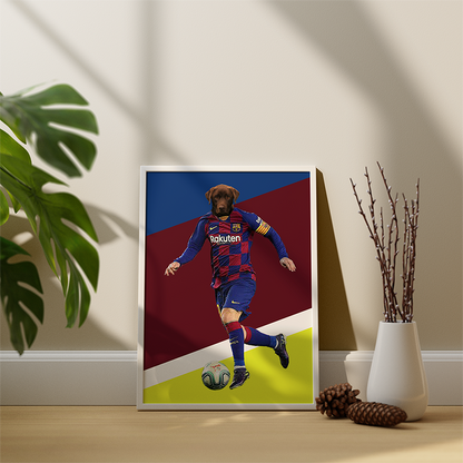 Pele Pet Athlete Poster