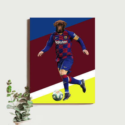 Pele Pet Athlete Poster