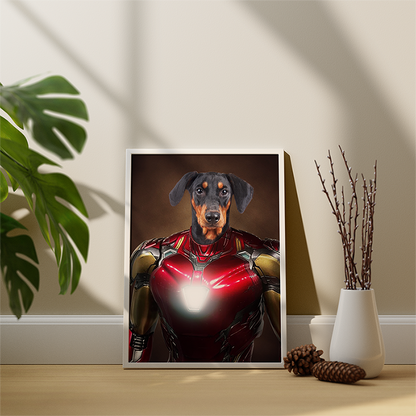 Iron Man Pet Poster