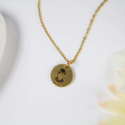 Custom Portrait Necklace