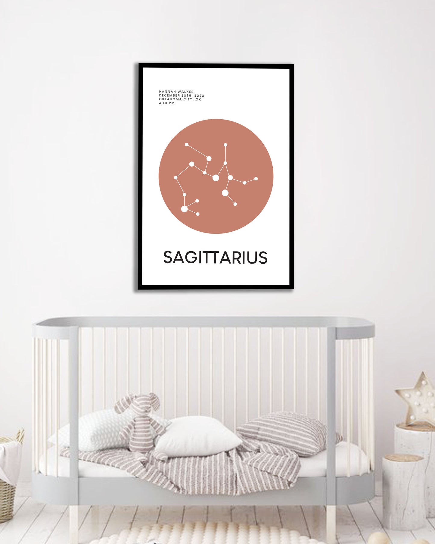 Cute Zodiac Sign Portrait for Baby