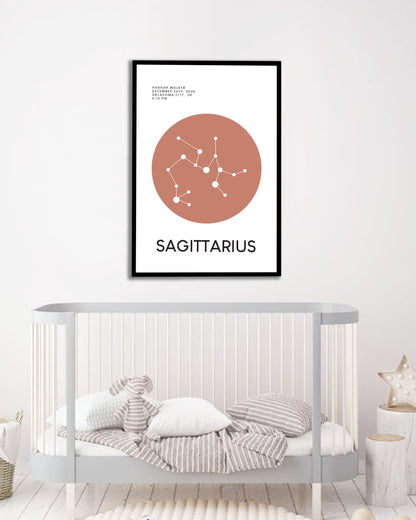 Cute Zodiac Sign Portrait for Baby
