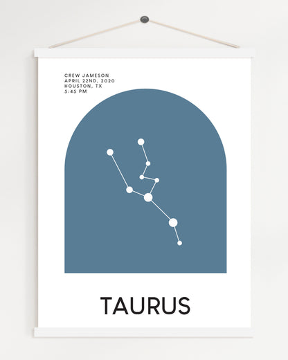 Cute Zodiac Sign Portrait for Baby