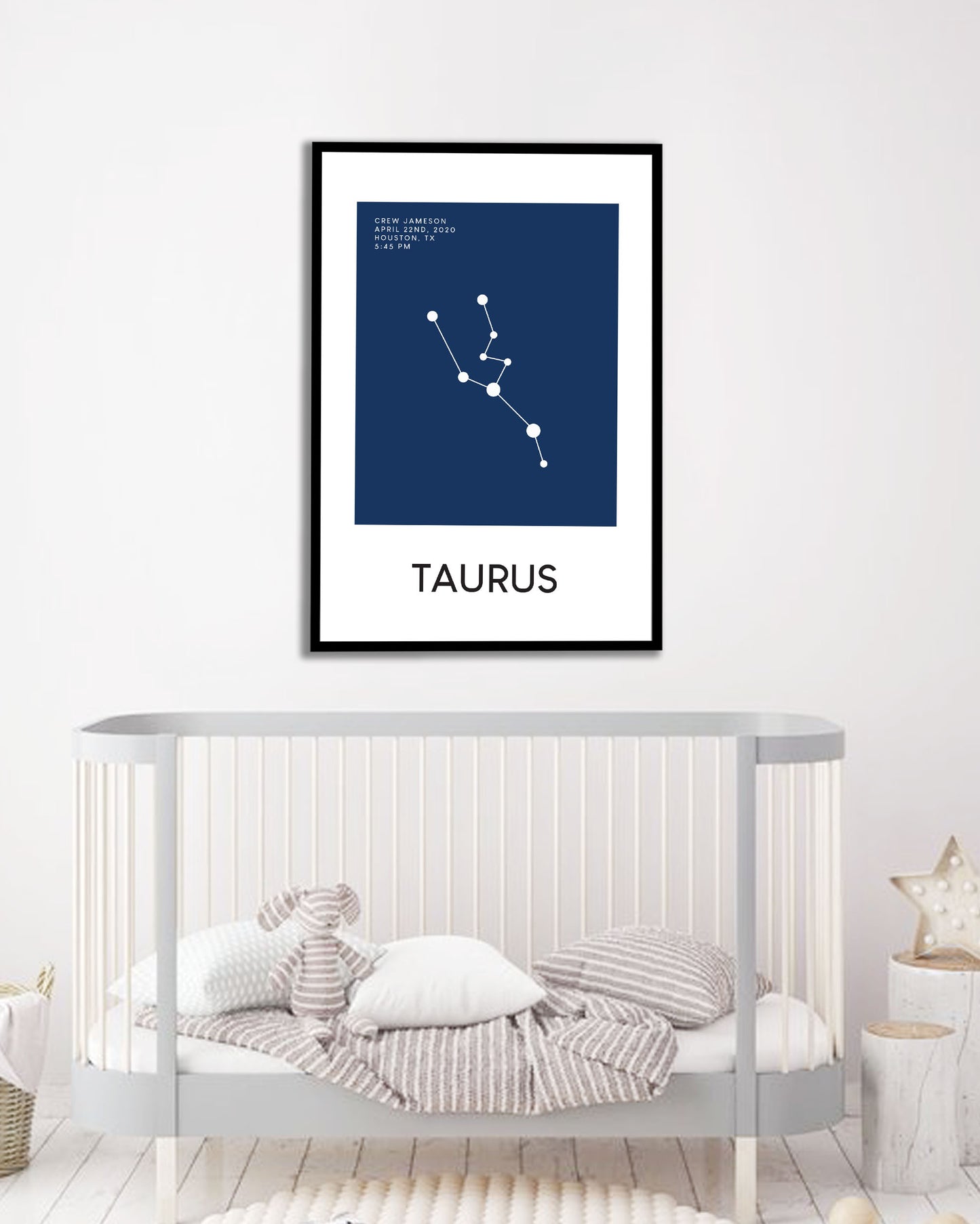 Zodiac Constellation Portrait for Newborns