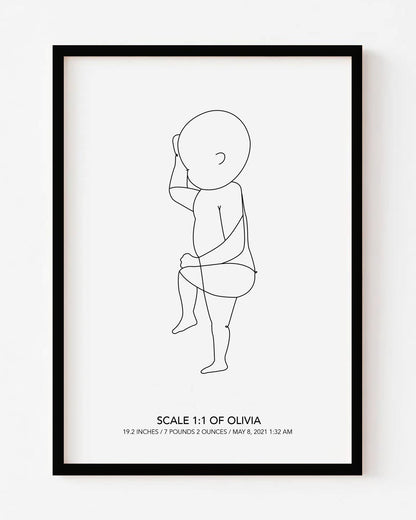 Customized Ratio 1:1 Line Art