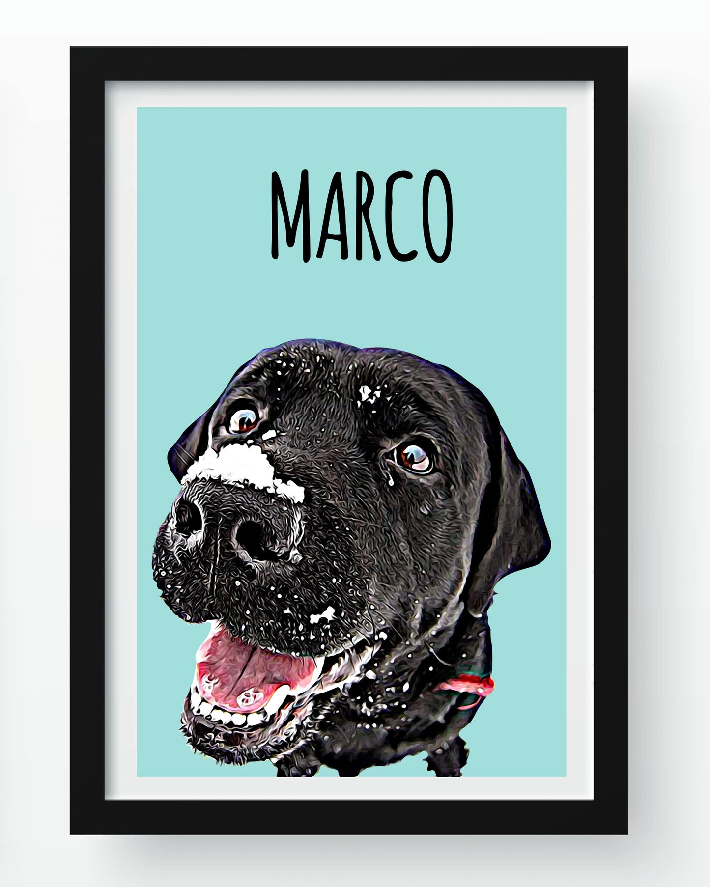 Funny Personalized Pet Portrait